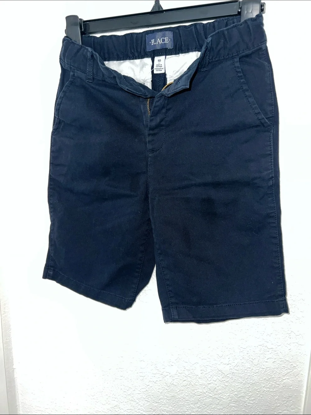 The Children's Place Navy Elastic Waist Shorts